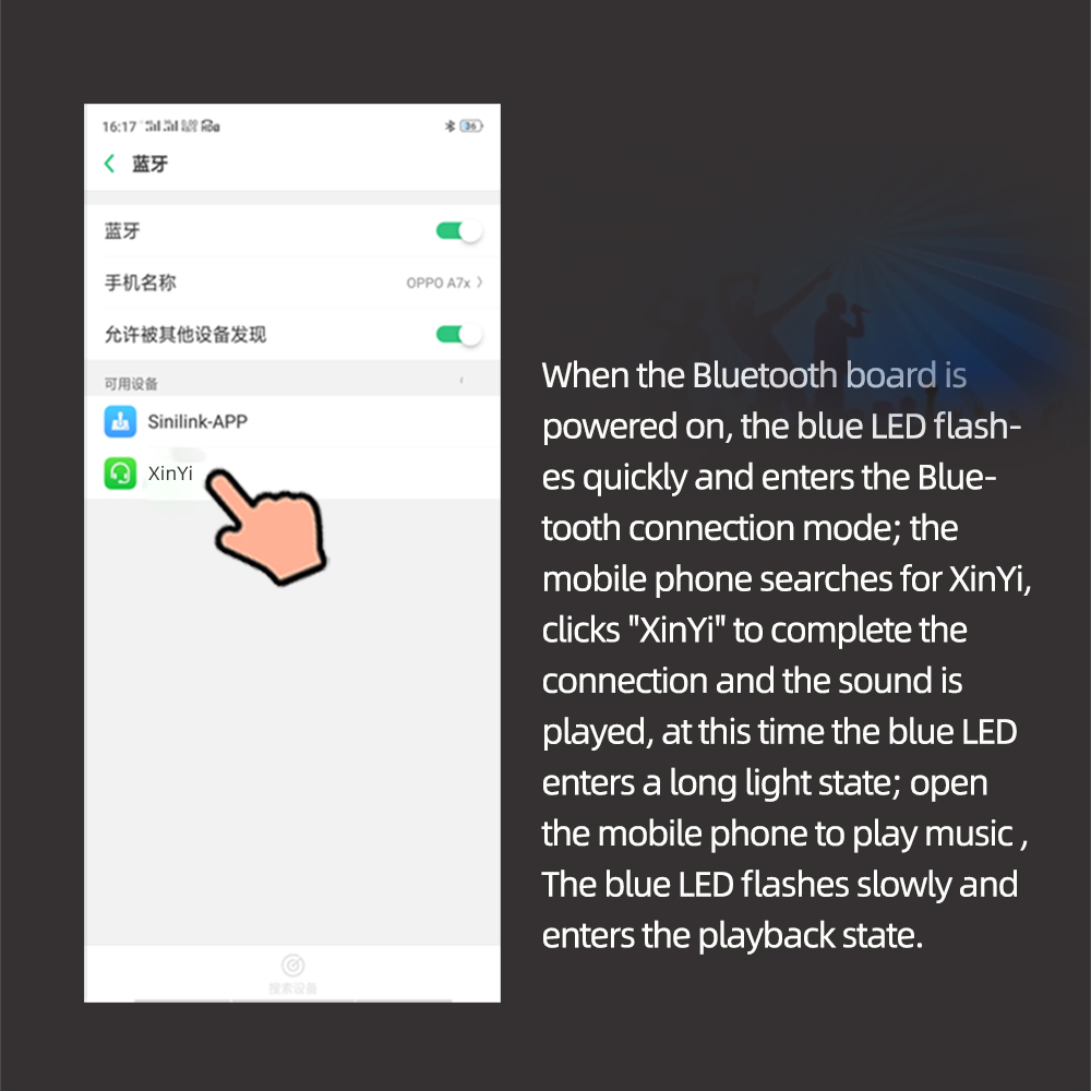 Bảng mạch khuếch đại âm thanh Bluetooth 5.0 Ap50L 50wx2 12v 24v
