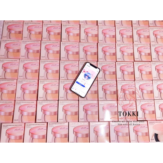Phấn nước CLIO KILL COVER PINK GLOW CREAM | BigBuy360 - bigbuy360.vn