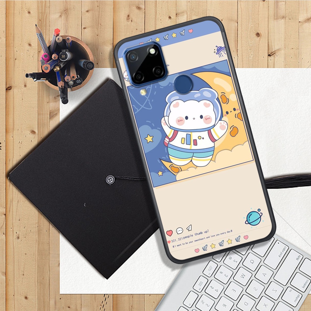 [ HOT BỎNG TAY] ỐP LƯNG OPPO REALME C12/C15/C17/C25/C21/C21Y , IN HINH CHIBI PHI HÀNH GIA ĐÁNG YÊU, SIÊU CUTE.