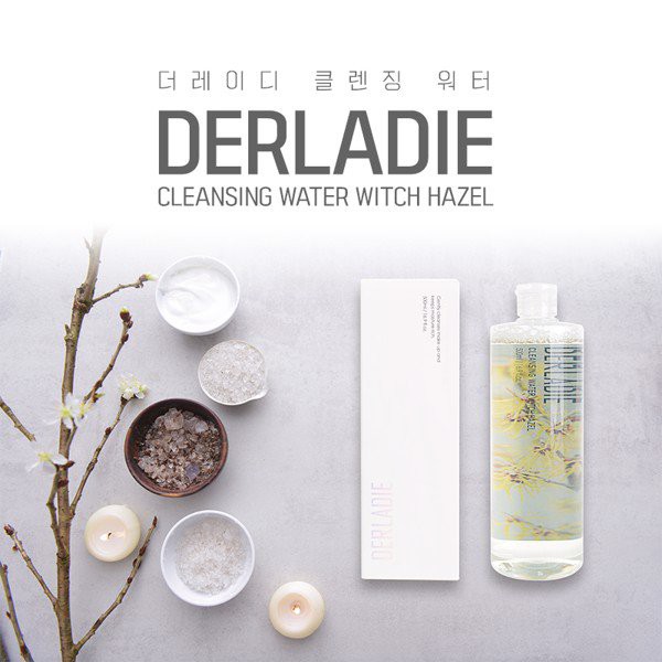 Nước Tẩy Trang Làm Sạch Da, Kháng Khuẩn Derladie Cleansing Water 500ml - Từ Hảo