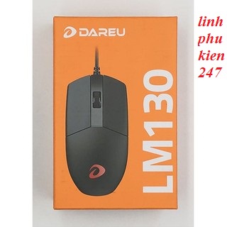Chuột DAREU LM130  - Tặng Bàn Di Chuột