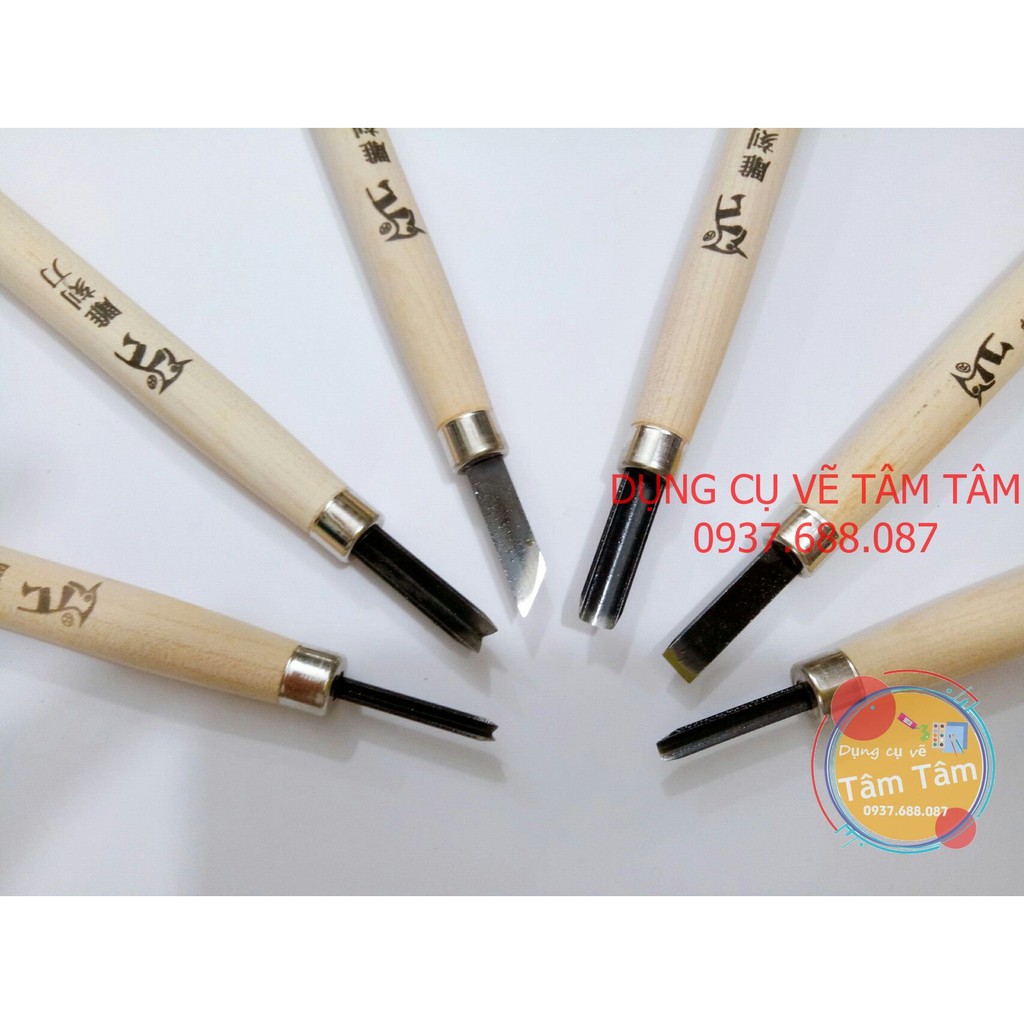 [ TÂM TÂM ]-Combo dụng cụ khắc dưa hấu (Combo 2)-