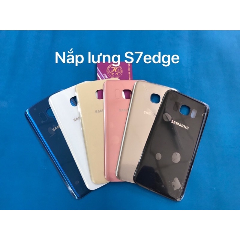 nắp lưng sau samsung S7 edge zin