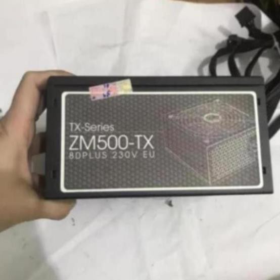 Nguồn Zalman ZM500-TX công suất 500 Fan led siêu đẹp