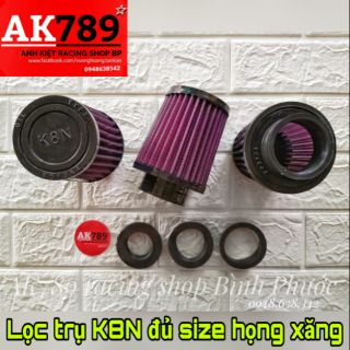 Lọc gió trụ KN pháp  + áo mưa đủ size họng xăng gắn WINNER   EXCITER RAIDER SIRIUS WAVE JUPITER