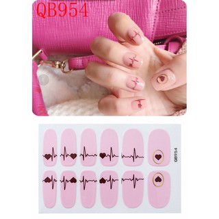 Miếng dán móng tay - Nail Wraps (12 miếng dán khô)