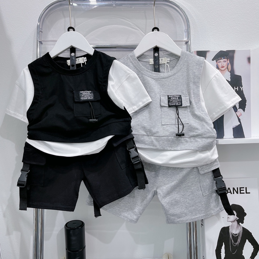 SET BÉ TRAI HIPHOP TÚI HỘP BÉ TRAISIÊU ĐẸP- SET60