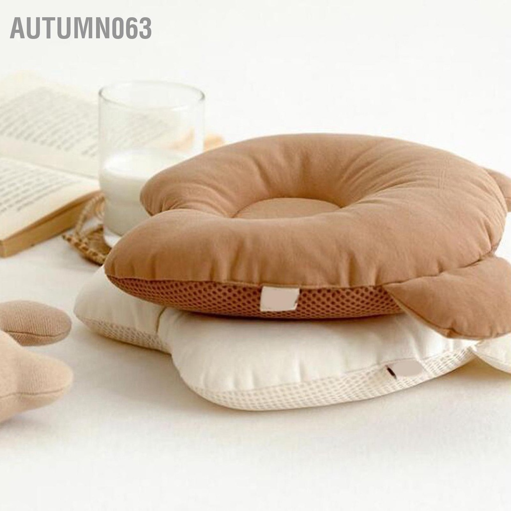 Gối cao Gối hỗ trợ định hình đầu trẻ sơ sinh mềm mại ngăn ngừa bằng 24*18cm Autumn063