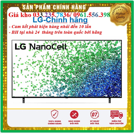 Smart Tivi NanoCell LG 4K 55 inch 55NANO77TPA, Bảo hành chính hãng 24 tháng