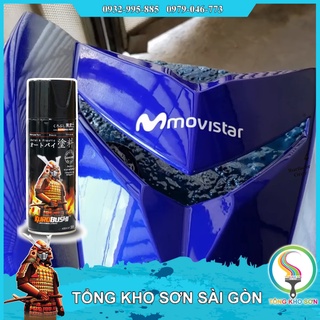 Bình sơn xịt màu xanh Exciter Y3973 Sơn xịt Samurai