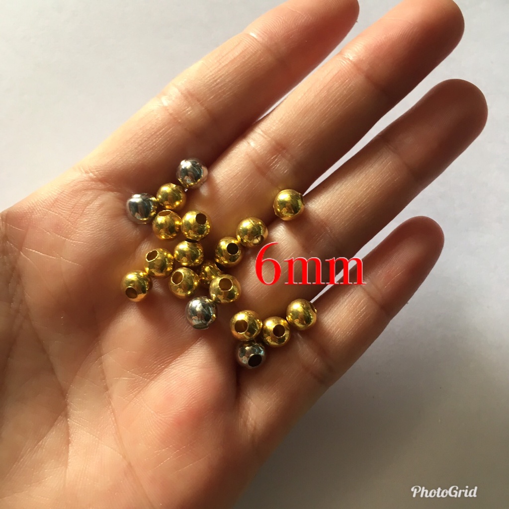 🌷🌷 Hạt bi tròn HỢP KIM 4-8mm 🌷🌷