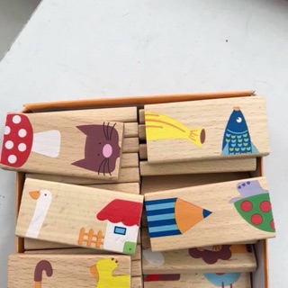 Domino gỗ