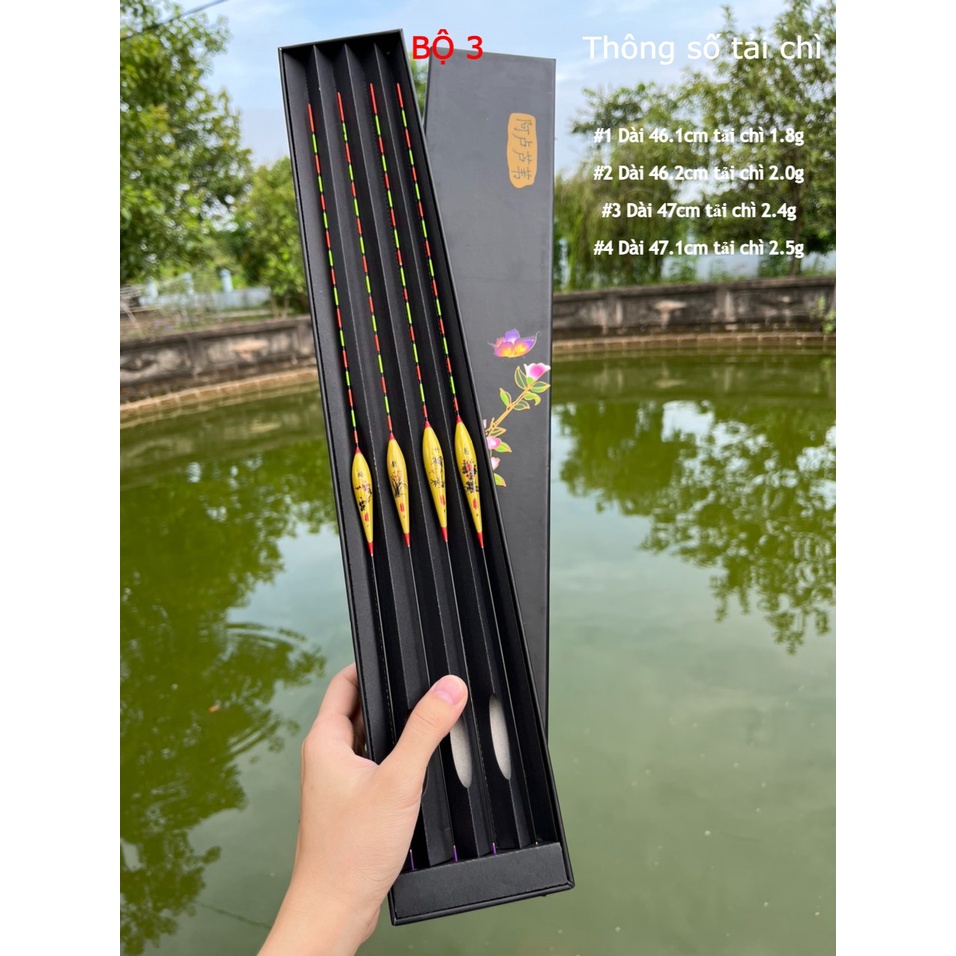 BỘ 4 PHAO NANO CÂU ĐÀI CAO CẤP. PHAO CÂU CÁ TỔNG HỢP. PHAO CÂU ĐÀI