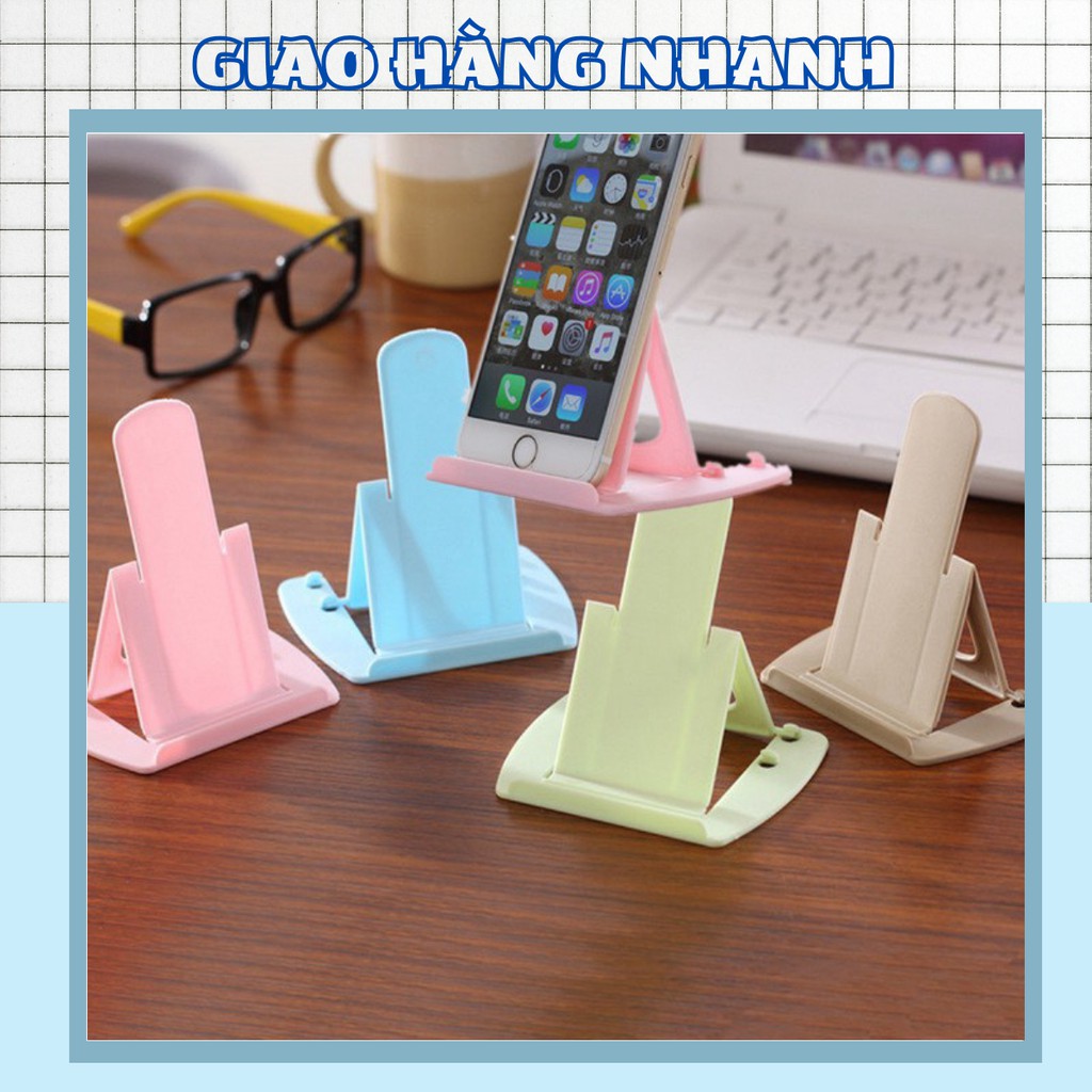 Giá Đỡ Điện Thoại Điều Chỉnh Độ Cao Gấp Gọn 2 Nấc Bằng Nhựa ( Free ship) 88142 Shop Giao Hàng Nhanh 88
