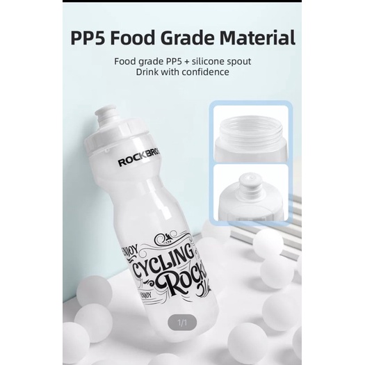 Bình nước đạp xe chính hãng ROCKBROS , phân phối coodoo store