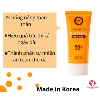 Kem chống nắng toàn thân Hàn Quốc Happy Bath 80g