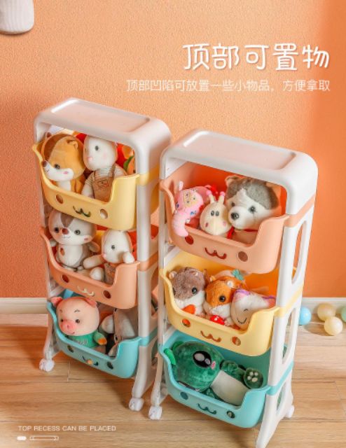 Kệ 3 tầng gia đình, em để đồ chơi, phụ kiện | BigBuy360 - bigbuy360.vn