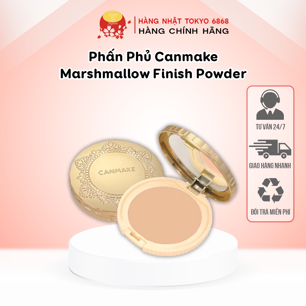 Phấn Phủ Canmake Marshmallow Finish Powder 10g