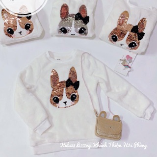 Áo bông thỏ trắng H&M