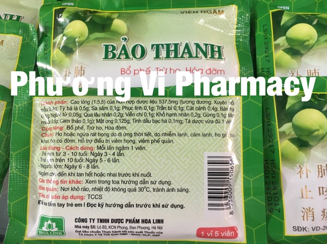 Kẹo ngậm Bảo Thanh | BigBuy360 - bigbuy360.vn