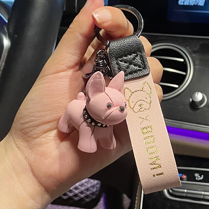 Móc Khoá Cun Dây Da Cưc Cute