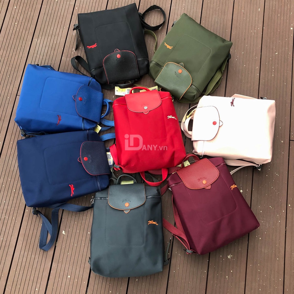 Balo Longchamp đỏ tươi