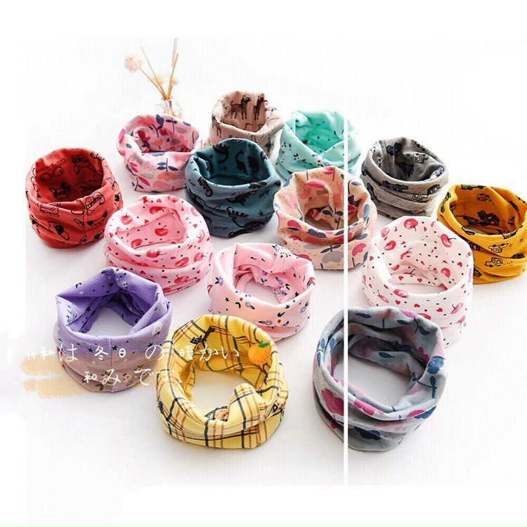 Băng Đô [PVN37938] Khăn Ống Hoạ Tiết Quàng Cổ Giữ Ấm, Thời Trang Cho Bé Trai Bé Gái T2 .