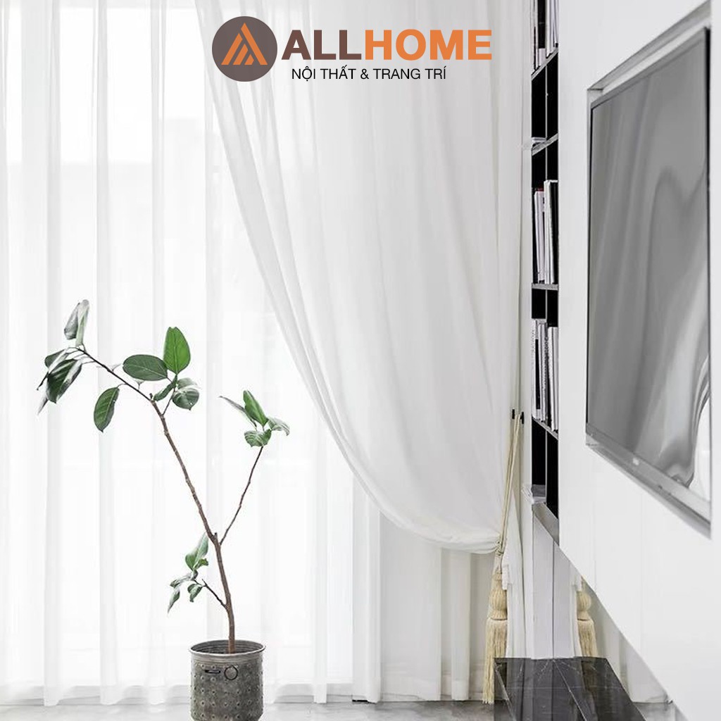 Rèm Voan Lụa Cao Cấp Siêu Đẹp ALLHOME Chất Liệu Dày Dặn Rất Mềm Mại Trang Trí Phòng Khách Phòng Ngủ Spa Decor Chụp Ảnh