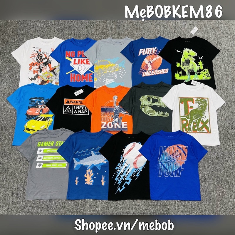 Áo cộc tay bé trai Place VNXK dư xịn