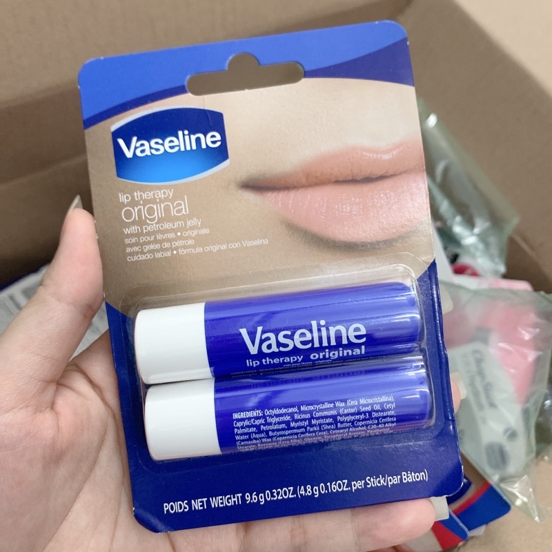 DƯỠNG MÔI VASELINE DẠNG THỎI