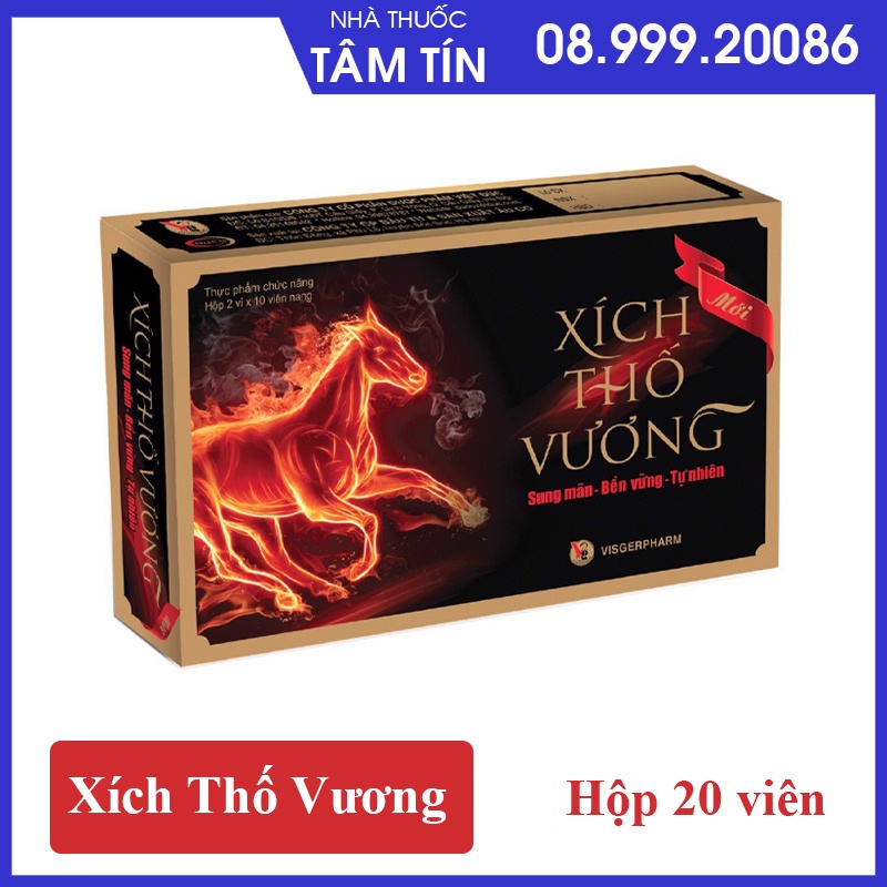 [CHÍNH HÃNG] Xích Thố Vương - Thực phẩm bảo vệ sức khỏe