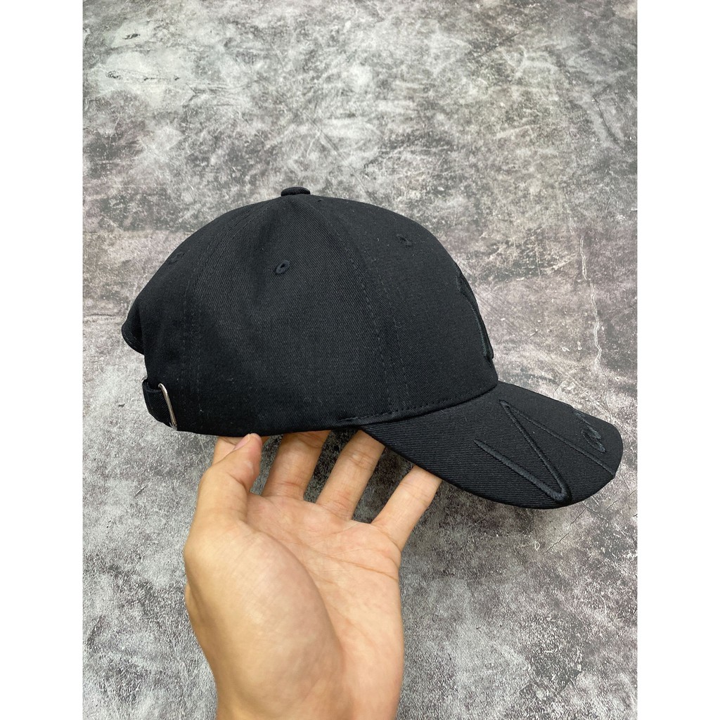 Mũ/Nón Lưỡi Trai MLB NY Yankees Baseball CAP All Black N45