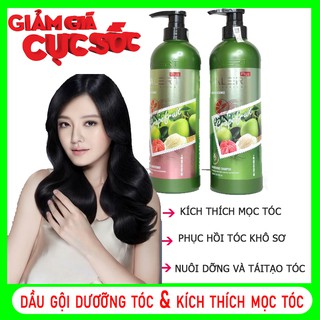Dầu gội đầu bưởi đỏ cao cấp - Dầu gội đầu bưởi đỏ cao cấp   (cặp xả và gội)