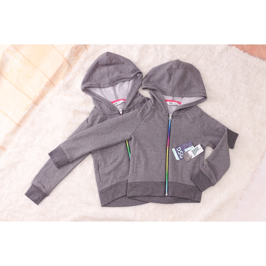 Áo khoác bé gái, áo khoác thu đông hãng DSG, áo khoác vải Cotton xịn chuẩn hãng.