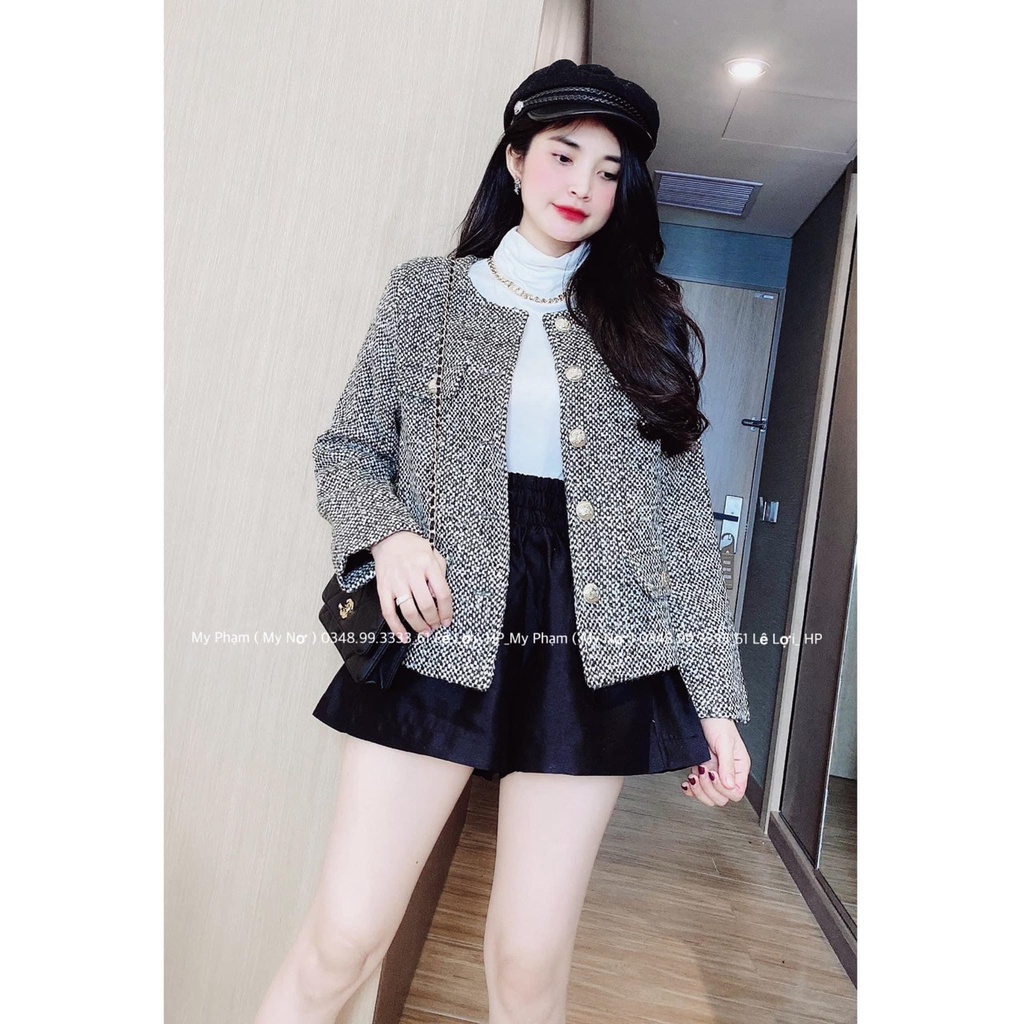 Áo khoác dạ 2 lớp siêu hot thời trang Weshop68(Cam Kết Hàng Chất Lượng)