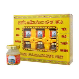 Hộp quà 6 lọ nước yến sào khánh hoà