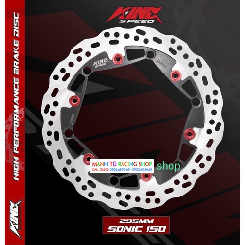 đĩa thắng king drag xe sonic exciter 150