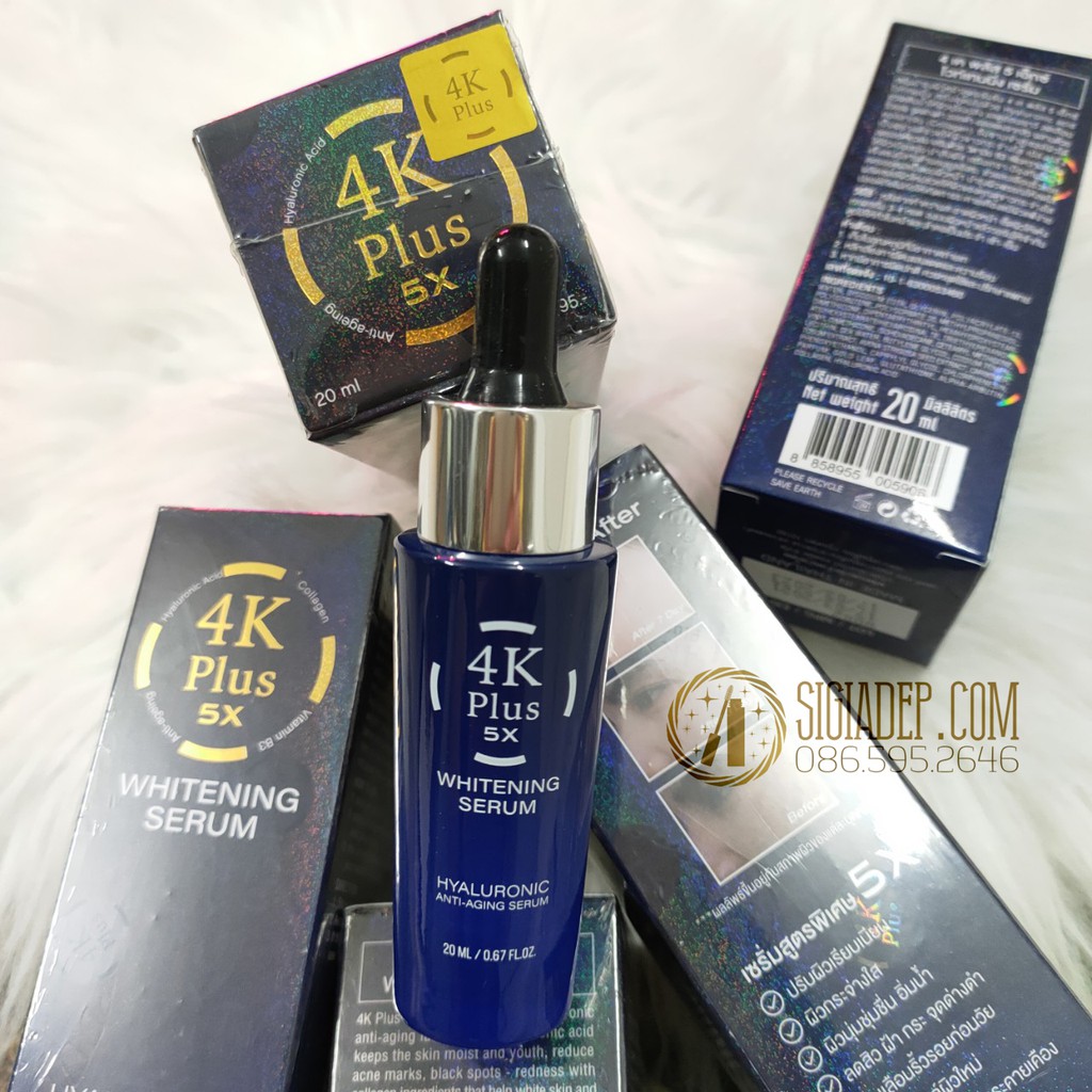 Serum 4k plus Thái Lan 100%
