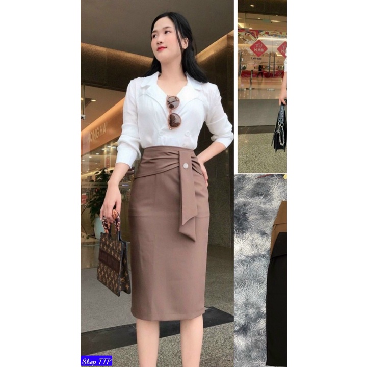 Chân Váy dài xẻ tà.[ giảm 30% mua Sỉ.] SHOP HaLyKiw ] | BigBuy360 - bigbuy360.vn