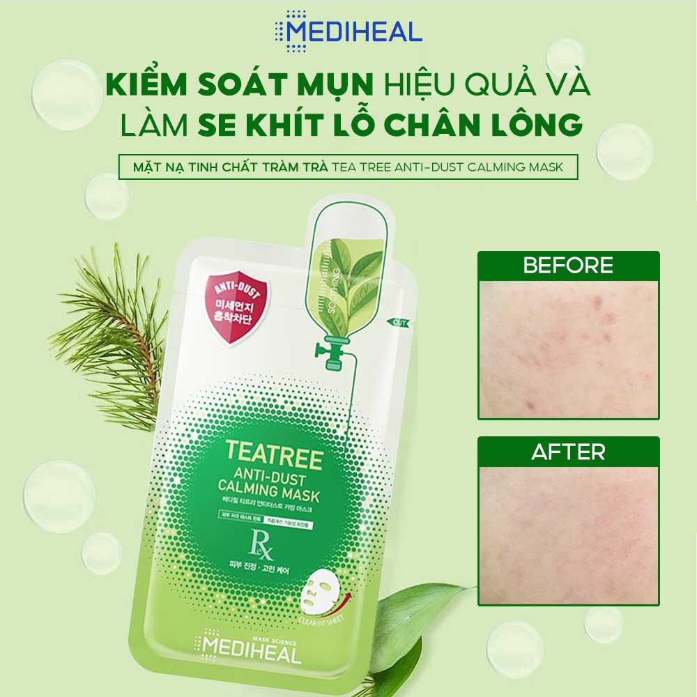 Mặt Nạ Dưỡng Trắng Da, Giảm Mụn, Tái Tạo, Phục Hồi Da Mediheal 24ml