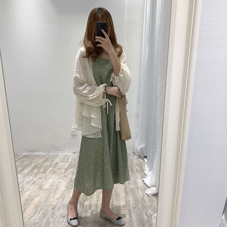 Bộ Áo Liền Quần Hai Dây Dáng Rộng Mới Mẻ JL-Llyq-40