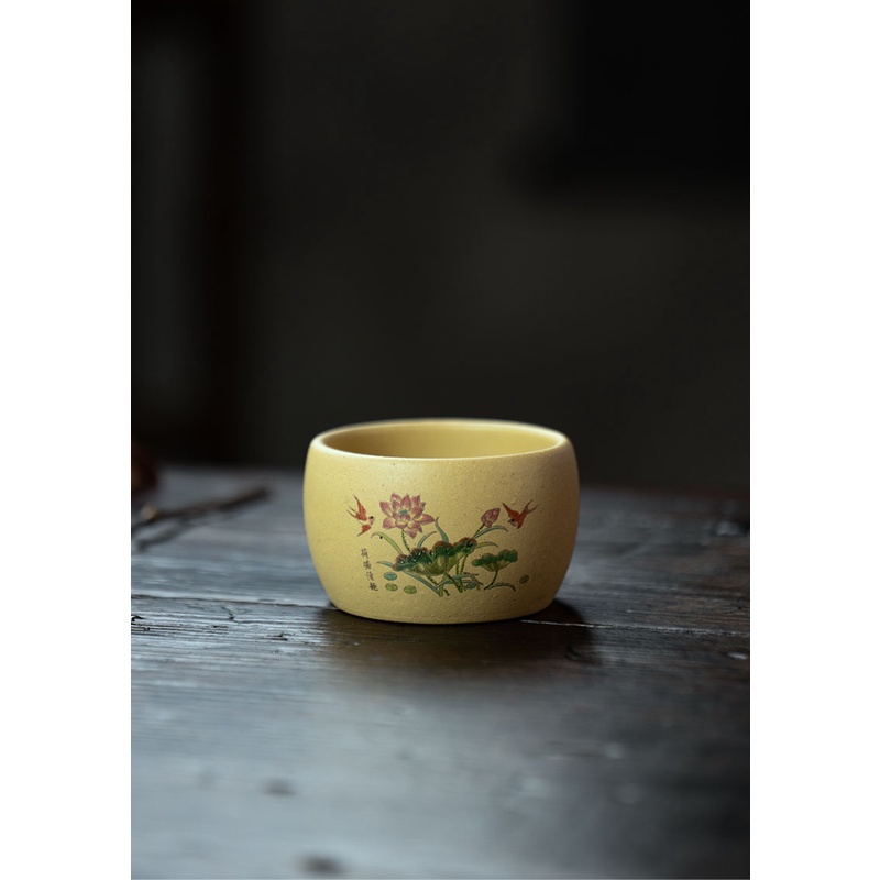 Chén Tử Sa Nghi Hưng, Chén Uống Trà Dung Tích 60 ml (Nguyên Khoáng Đoạn Nê)