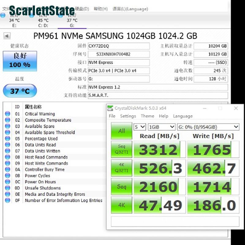 Thẻ Chuyển Đổi Nvme M.2 Ngff Ssd Sang Pci-E Pci Express 3.0 16x X4