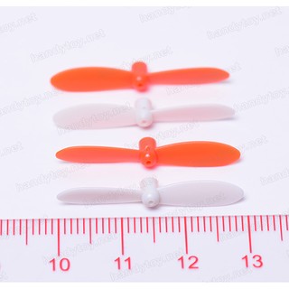 Bộ 4 cánh quạt 30mm – lỗ trục 0.8mm (Cheerson CX-10)