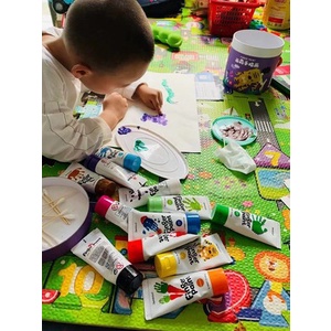 Màu vẽ bằng tay chính hãng Joan miro finger Paint JM90003