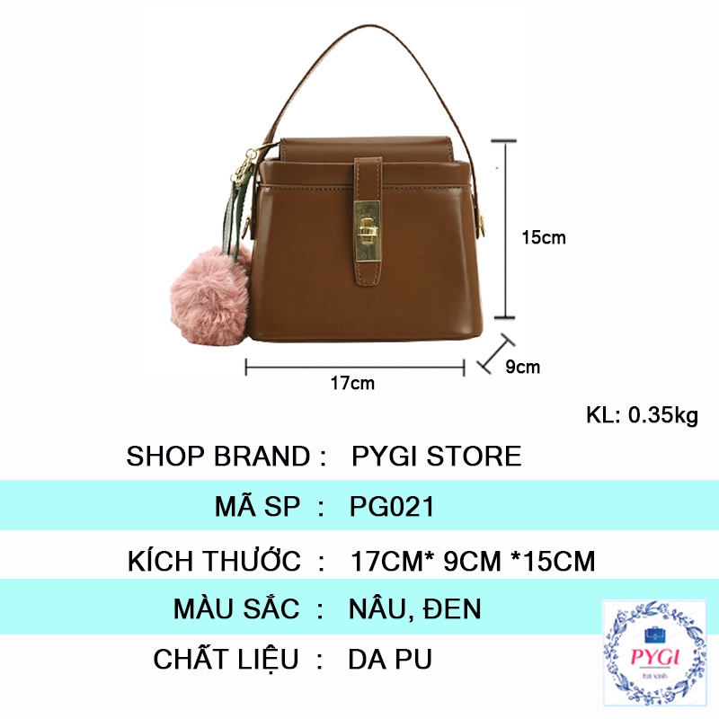 Túi Xách Nữ, Túi Đeo Chéo Nữ Dáng Vuông Đứng Form Đi Làm Đi Chơi Phong Cách  Hàn Quốc Đẹp PYGI STORE PG021