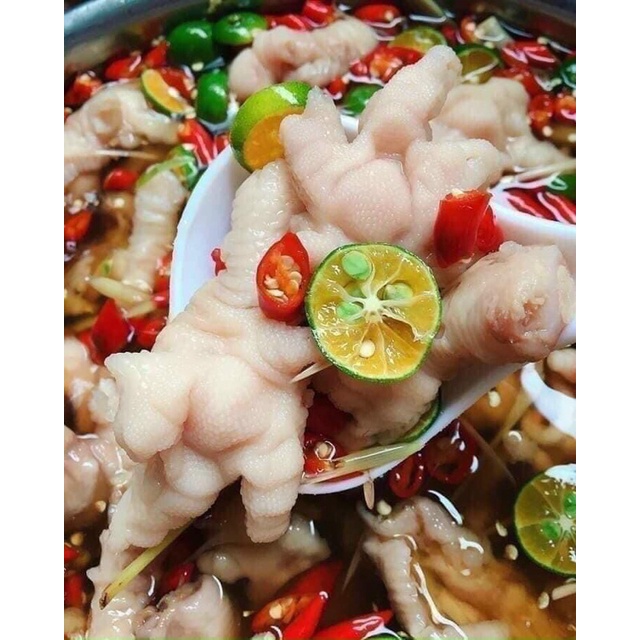 Chân gà,rút,xương, chân gà rút xương-1kg nét