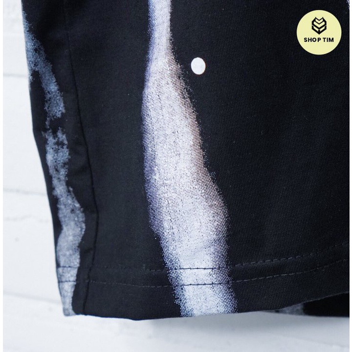 Áo thun Unisex Loang TIM FASHION - Áo phông tay lỡ nam nữ, form rộng. Phong cách Street Style. 02