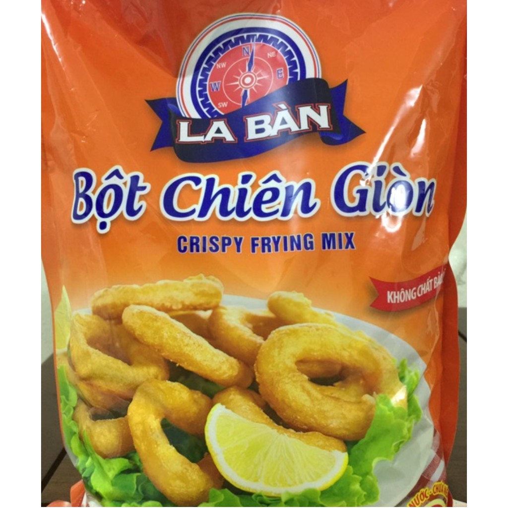 Bột chiên giòn, bột chiên mực, bột chiên gà, bột chiên hiệu La Bàn 1kg