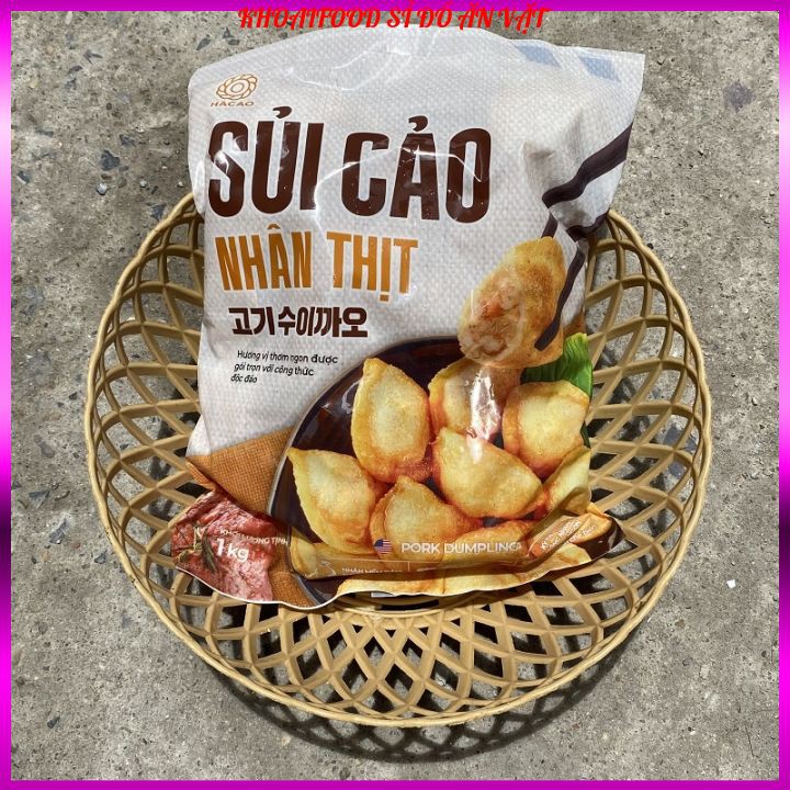 Sủi cảo nhân tôm thả lẩu, nấu canh, chiên rán siêu ngon - há cảo tôm Hàn Quốc